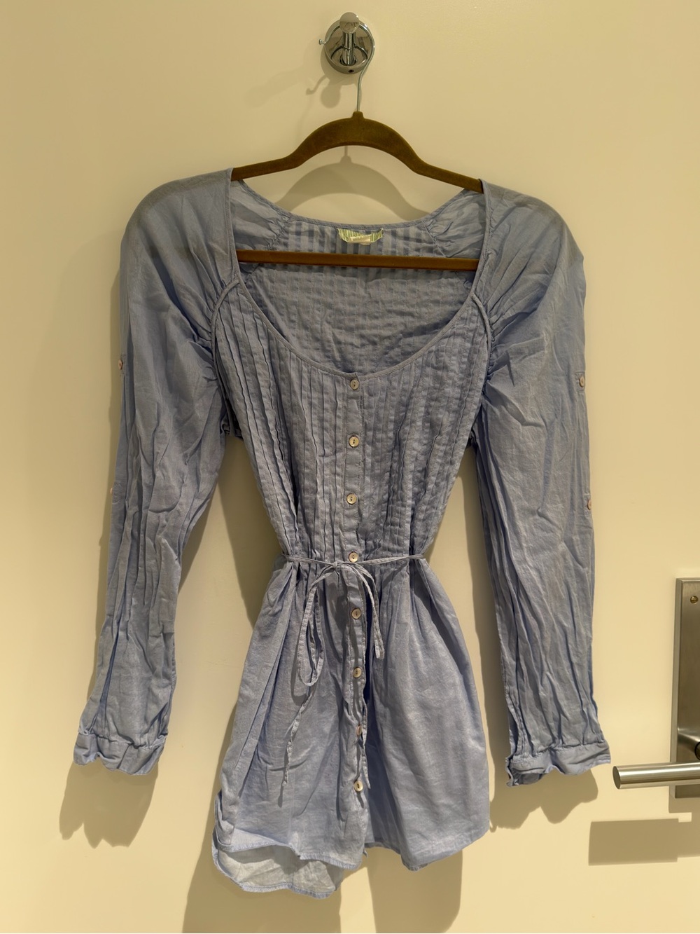 Anthropologie Lil Cottagecore Peasant Blouse